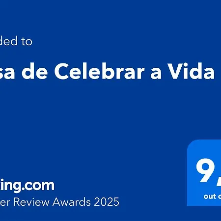 Holiday home Casa De Celebrar A Vida
